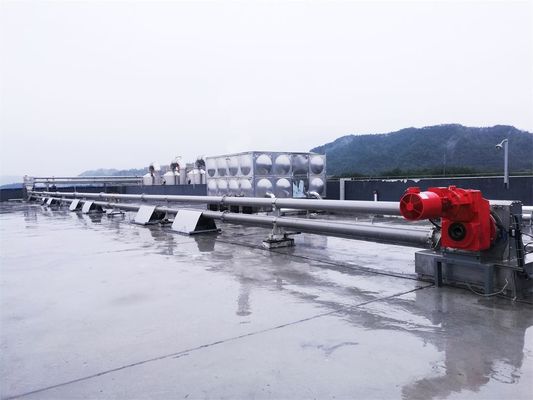 300m3/H Tubular Chain Conveyor For Bulk Powder Material