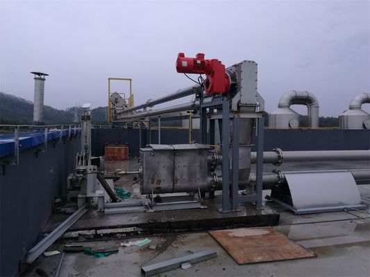 No Pollution SS304 Food Grade DN100 Tube Chain Conveyor