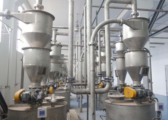 Dilute Phase Vacuum 10m/s Pneumatic Conveying System