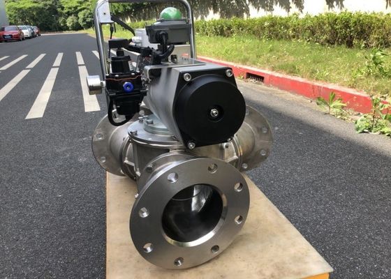 Solid Materials Three Way 0.6Mpa Direction Change Valve