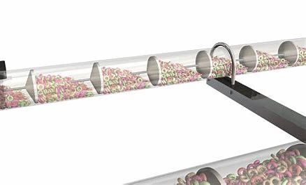 Food Grade DN100 4m3/H 60m Vertical Trough Chain Conveyor