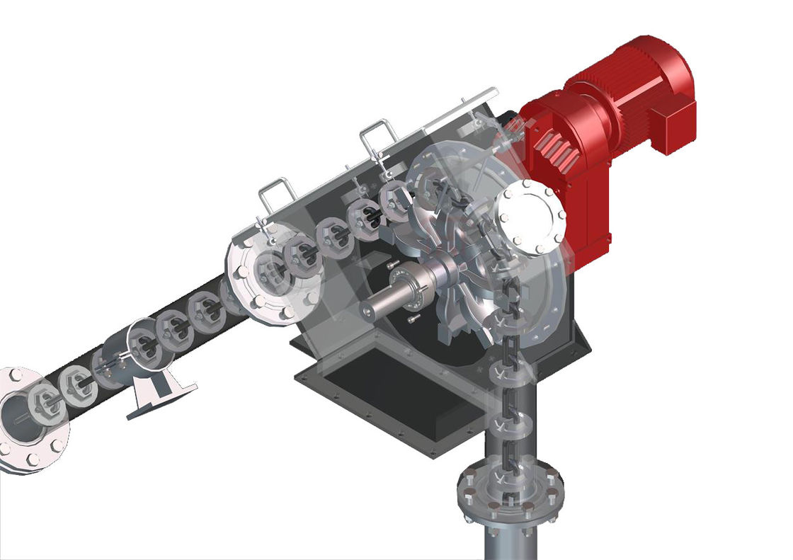 Q235 Material Fully Enclosed Tubular Chain Conveyor