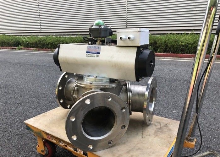 Outdoor 60° Pipe Included Angle V Shaped Diverter Valve