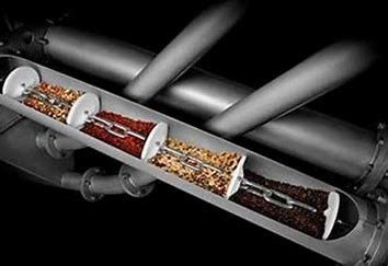 DN100 Explosion Proof 1.25m3/h Tubular Chain Conveyor system