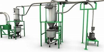 Low Velocity 150T/H Powder Transportation Pneumatic Conveying System